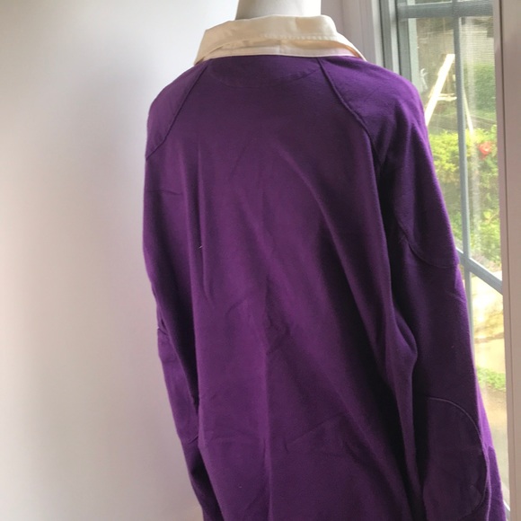 Men’s large Ralph Lauren polo rugby purple - Picture 7 of 7